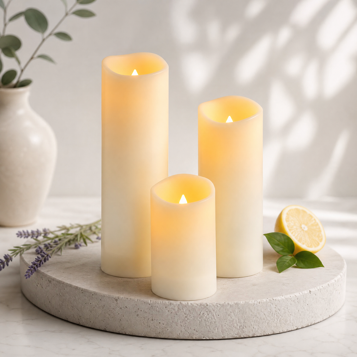 Lueur Spa - Bougie LED de douche