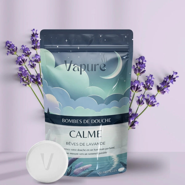 Bombe de douche eucalyptus et lavande